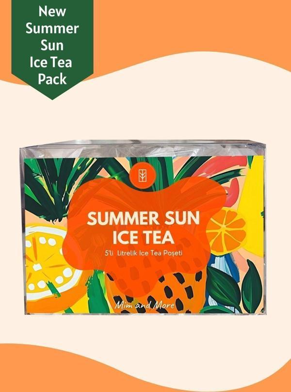 Mim And More Summer Sun Ice Tea Pack - Soğuk Çay Paketi, 5X20 Gr - Image 1
