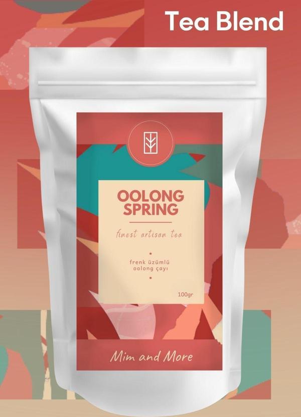Mim And More Oolong Spring Tea - Frenk Üzümlü Oolong Çayı, 100 Gr - Image 1