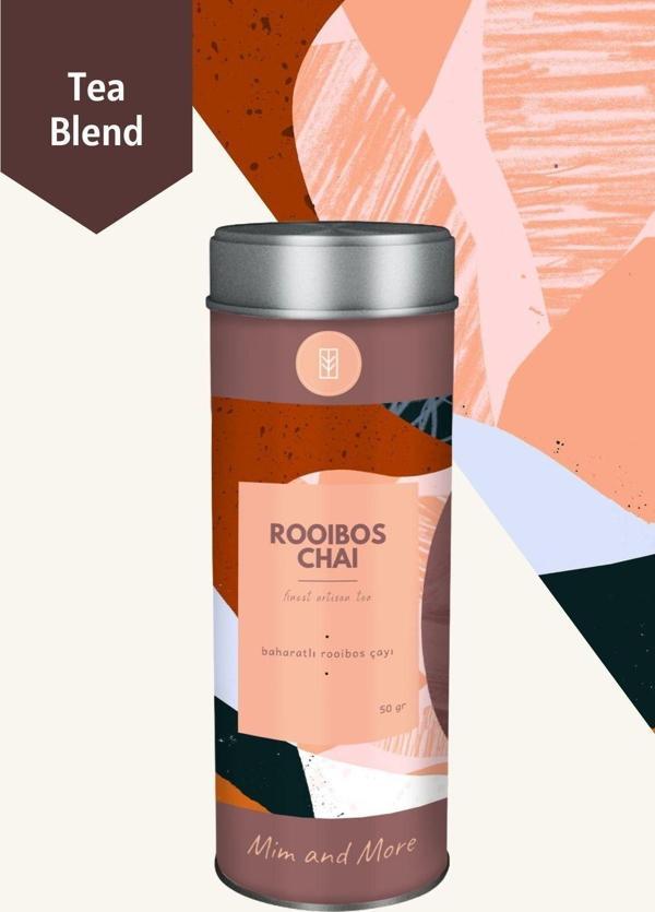 Mim And More Rooibos Chai Tea - Baharatlı Rooibos Çayı, 50 Gr - Image 1