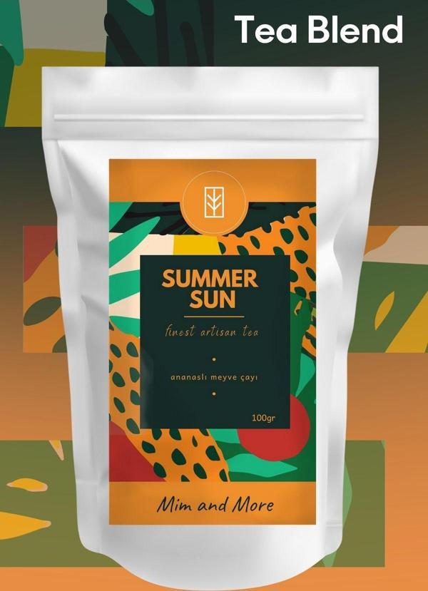 Mim And More Summer Sun Tea - Ananaslı Meyve Çayı, 100 Gr - Image 1