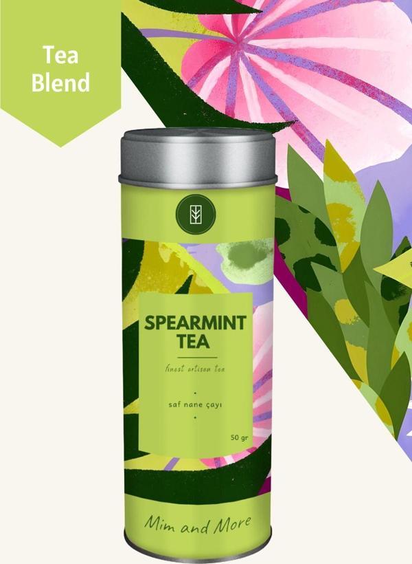 Mim And More Spearmint Tea - Saf Nane Çayı, 50 Gr - Image 1