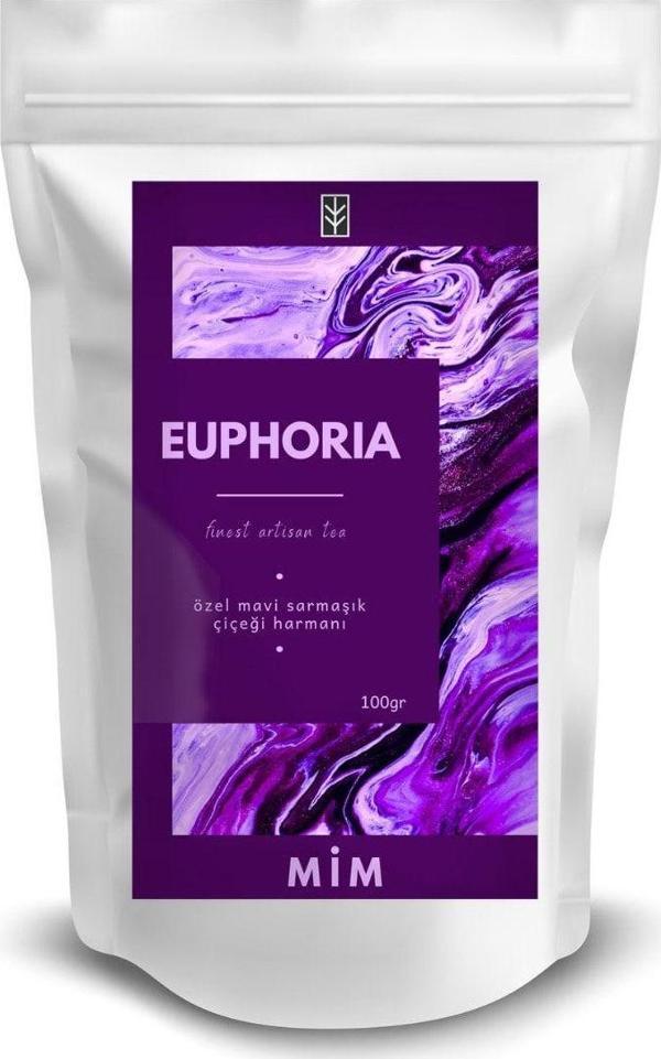 Mim And More Euphoria Tea - Ahududulu Mavi Sarmaşık Çiçeği Harmanı, 250 Gr - Image 1