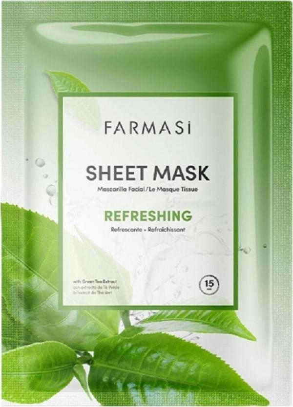 Farmasi Refreshıng Yeşilçaylı Kağıt Maske - Image 1