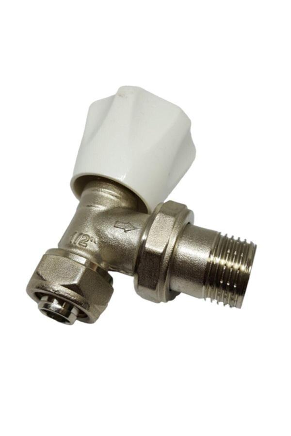 Kalde Köşe Radyatör Vanası Pex 1/2" (Ağır Tip) - Image 1
