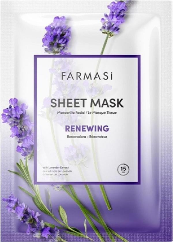 Farmasi Renewıng Lavantalı Kağıt Maske - Image 1