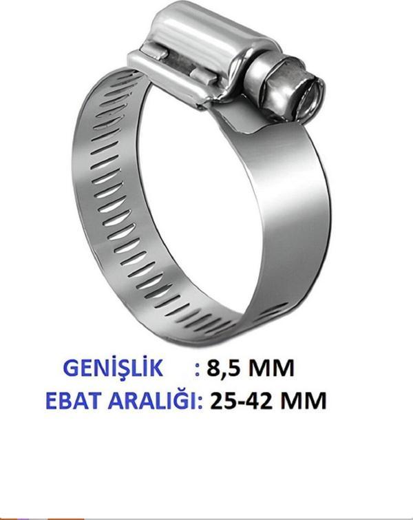 Tork Hortum Kelepçesi 25*42 8 Mm (1 Adet) - Image 1