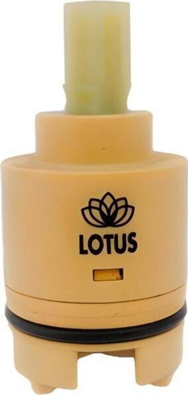 Mikasso Lotus Batarya Kartuş 40'Lık Uzun Aç Kapa Mix Batarya Lavabo Kartuşu 40 Mm Uzun Ayaklı - Image 1