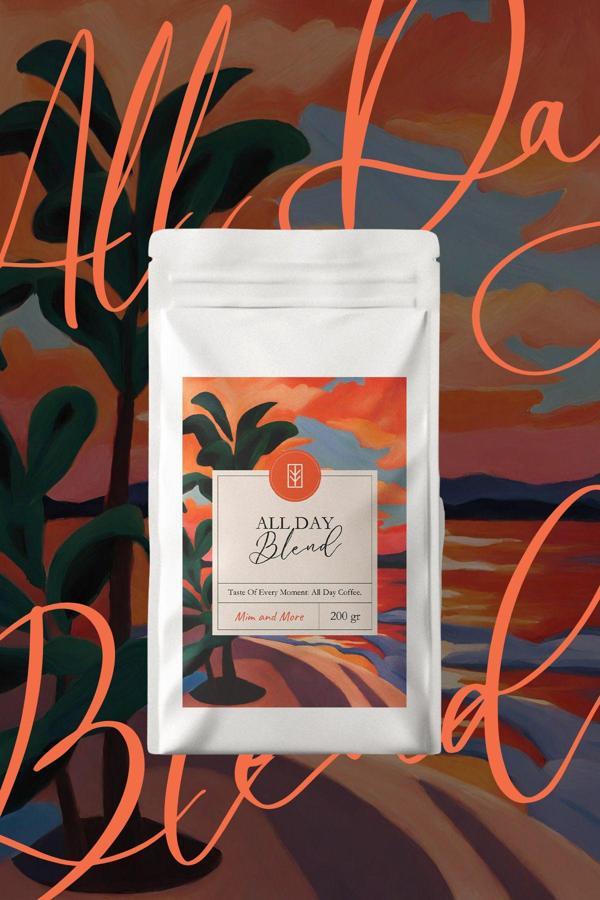 Mim And More All Day Blend Coffe - All Day Blend Filtre Kahve, 200 Gr - Image 1