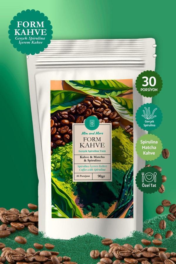 Mim And More Form Kahve - Matcha & Kahve & Spirulina, 90 Gr - Image 1