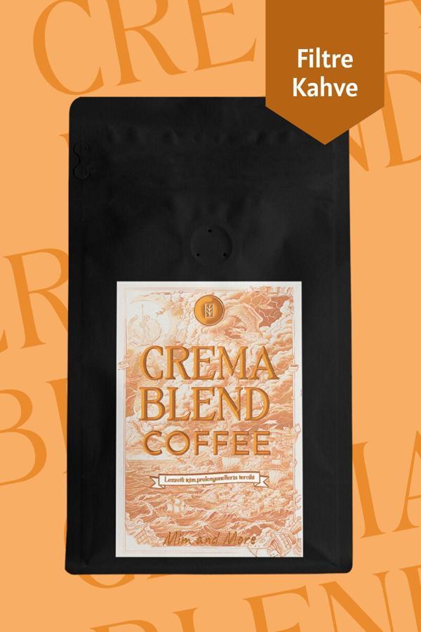 Mim And More Crema Blend Coffee Filtre Kahve, 250 Gr - Image 1