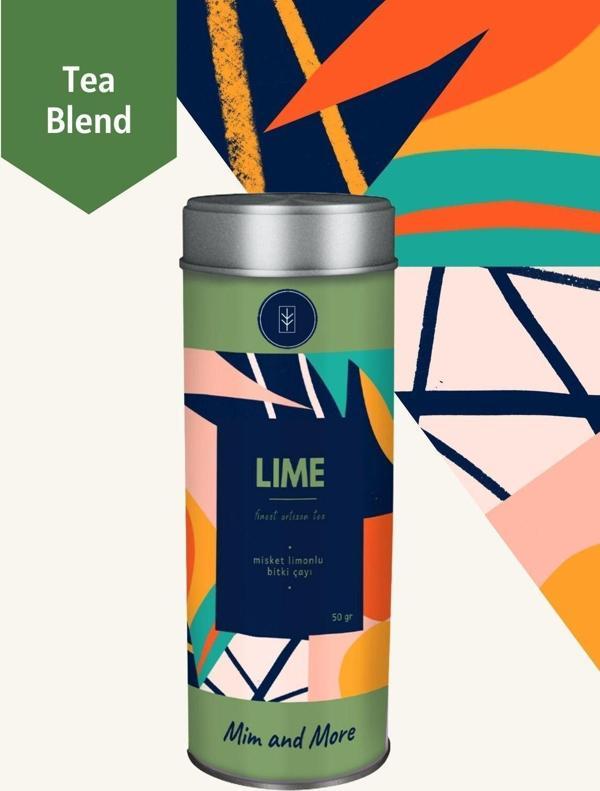 Mim And More Lime Tea - Misket Limonlu Bitki Çayı, 50 Gr - Image 1