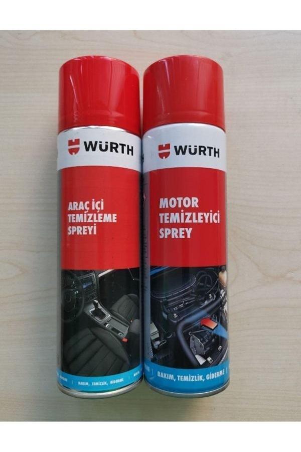 Würth Motor Temizleyici Ve Araç Içi Temizleme Spreyi Ikisi Birarada 500 Ml - Image 1