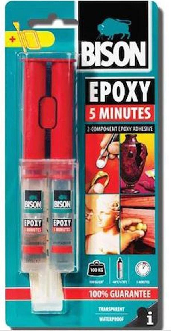 Bison Epoxy Rapid 24 Ml Çiftli Şırınga - Image 1