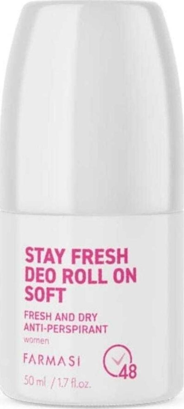 Farmasi Stay Fresh Soft 50 ml Kadın Roll On 8690131123086 - Image 1