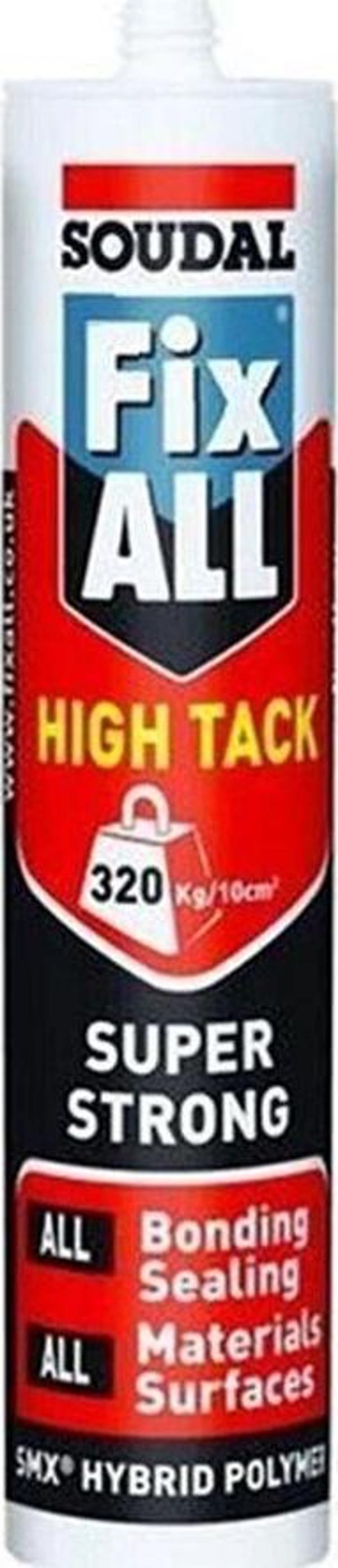 Akfix Fix All High Tack Süper Güçlü Yapıştırıcı 290 Ml Gri - Image 1