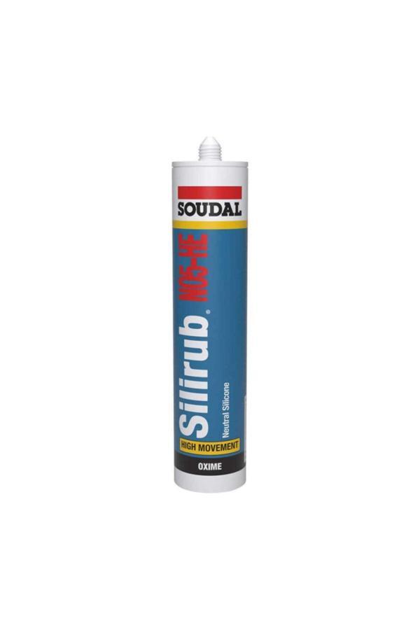 Soudal Silirub No5-He Nötr Dış Cephe Derz Dolgu Silikonu 300 Ml Gri - Image 1