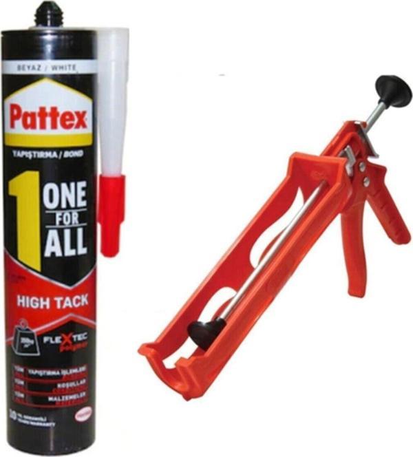 Pattex One For All 280 Ml Sıvı Çivi / Korniş Yapıştırıcı Silikon Tabancası - Image 1