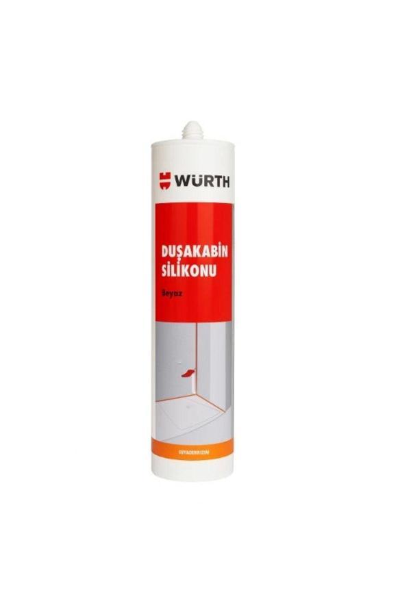 Würth Würt Dusakabin Slikonu Beyaz 310 Ml - Image 1