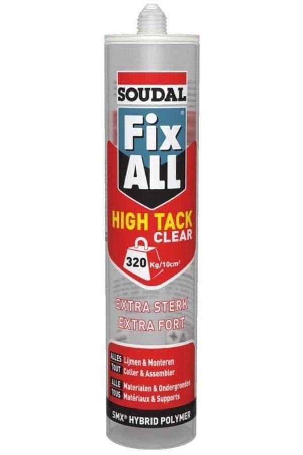 Soudal Fıx All Hıgh Tack 290Ml Şeffaf - Image 1