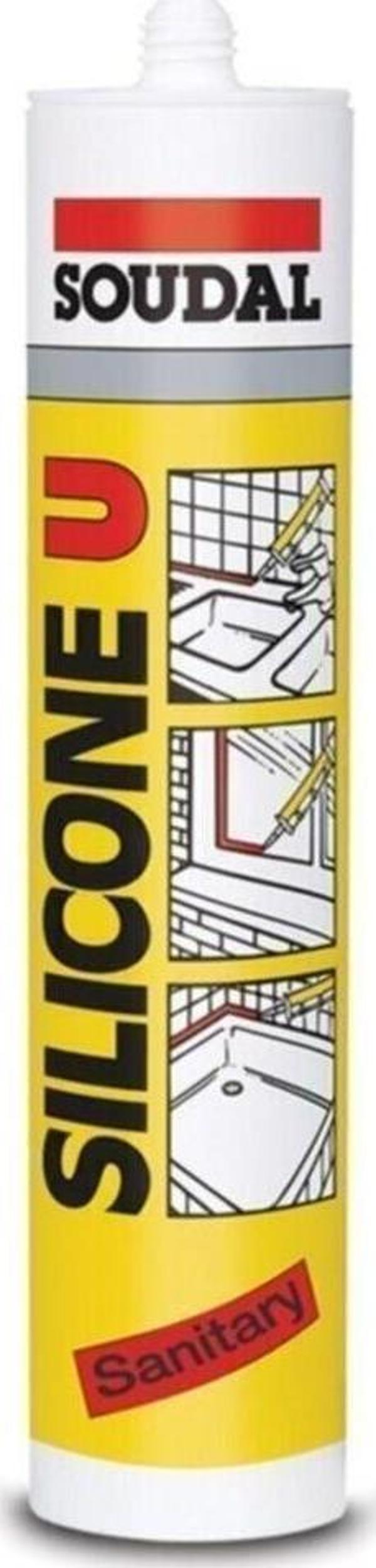 Soudal Silicone U Genel Amaçlı Silikon 280 Gr Şeffaf - Image 1