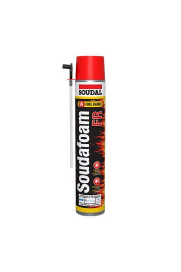 Soudal Soudafoam Fr Yangına Dayanıklı Ve Yangın Geciktirici Pu Köpük Manuel 750 Ml - Image 1