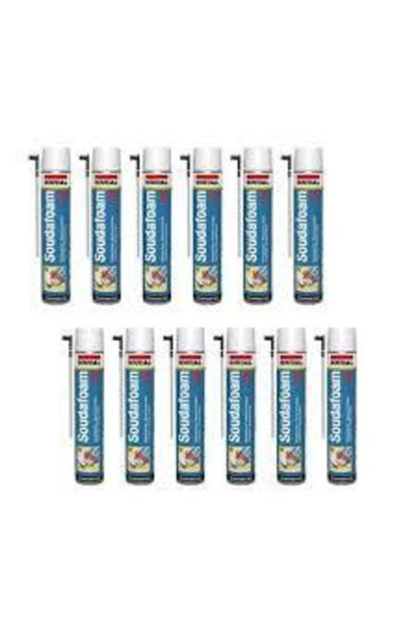Soudal Soudafoam 1K Poliüretan Köpük 600 Gr 12 Adet - Image 1