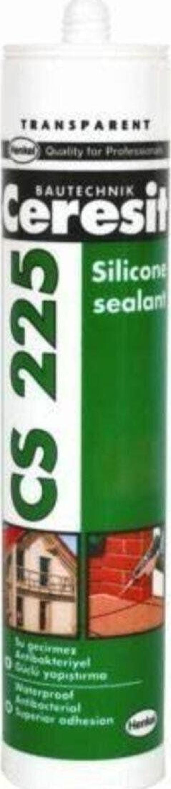 Henkel Ceresit Cs 225 Silikon Mastik Beyaz 280 Gr. - Image 1