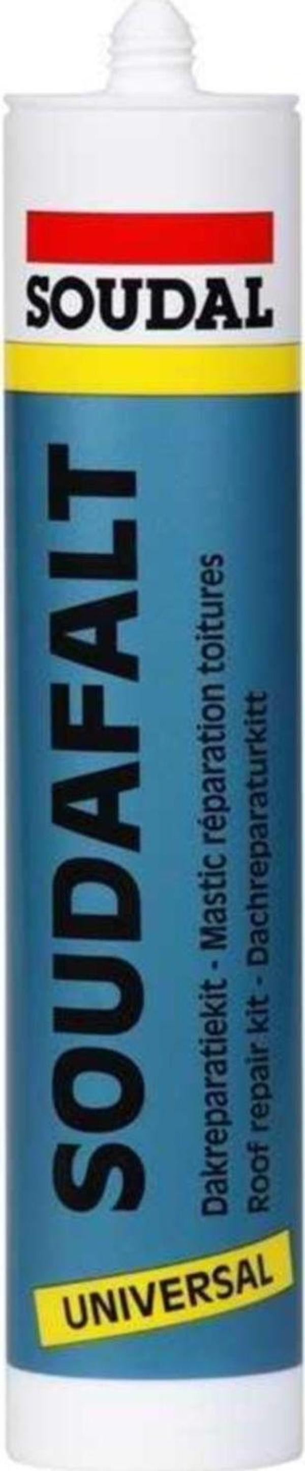 Soudal Soudafalt Bitum Bazlı Mastik Çatı Tamir Amaçlı 310 Ml Siyah - Image 1