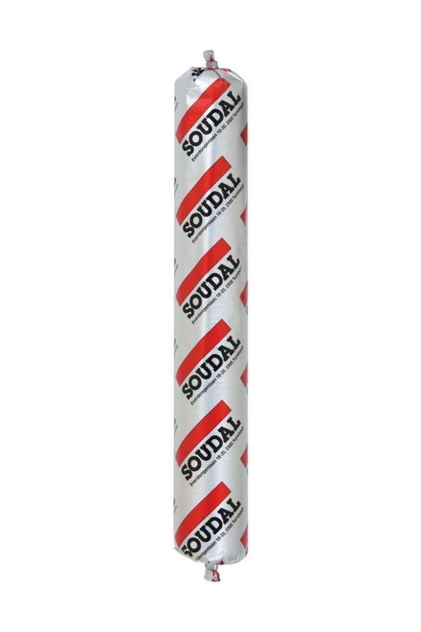 Soudal Acryrub Silikonize Mastik 600 Ml Sosis Beyaz - Image 1