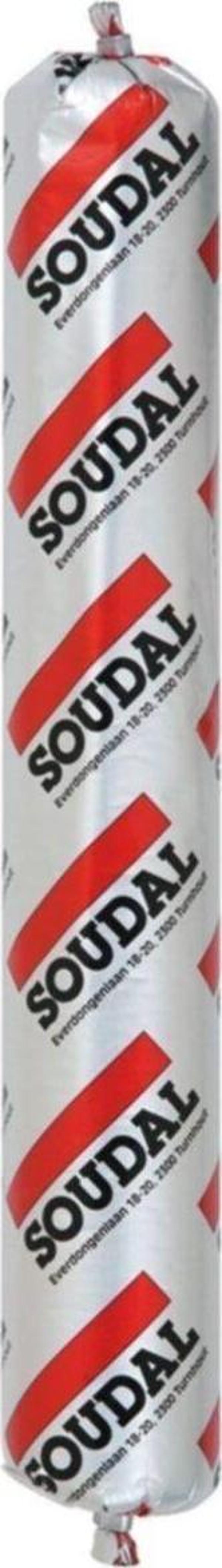 Soudal Acryrub Silikonize Mastik 600 Ml Sosis Gri - Image 1