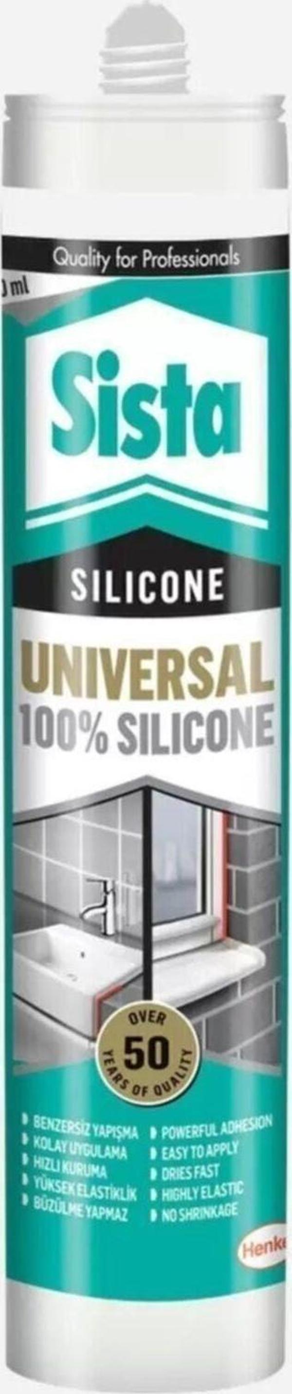 Sista Silikon Şeffaf 280 Ml - Image 1