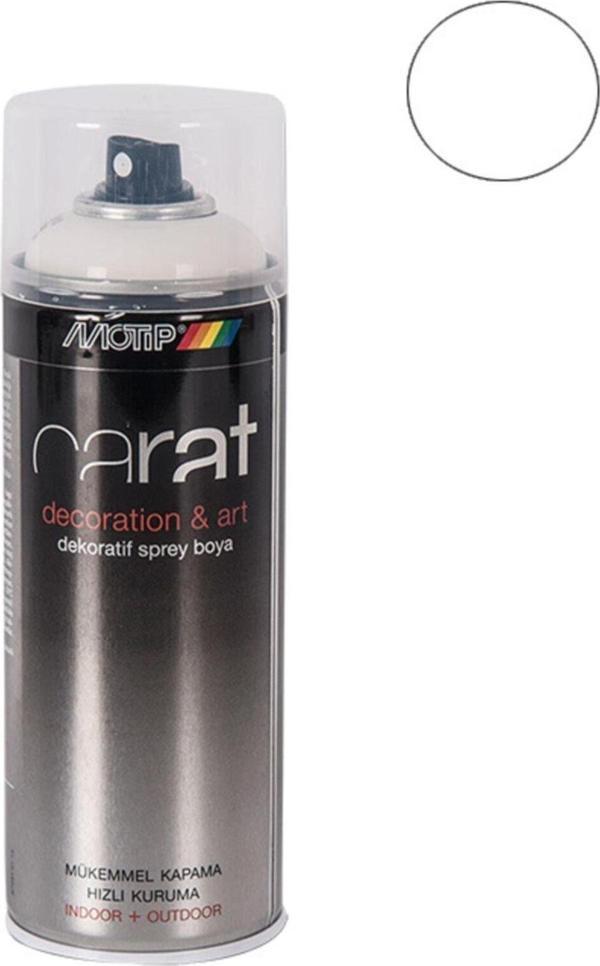 Motip Carat Şeffaf Vernik Parlak Sprey Boya 400 Ml - Image 1