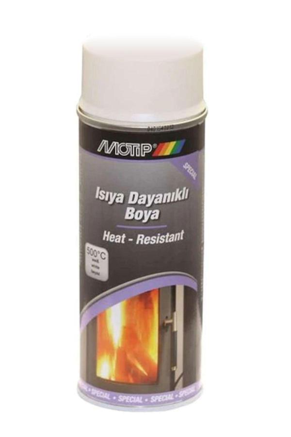 Motip Carat Sprey Boya Beyaz Isıya Dayanıklı 400 Ml - Image 1