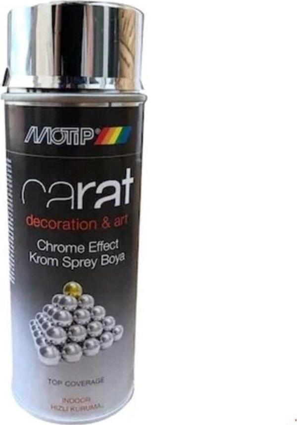 Motip Carat Krom Efekt Akrilik Sprey Boya 400Ml. - Image 1