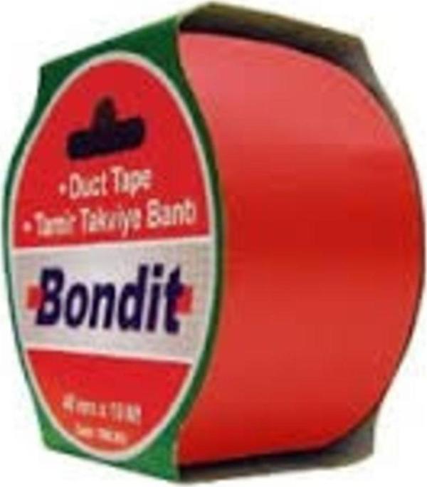 Bondit Genel Amaçlı Örgü Tamir Bandı Kırmızı 48Mm X 10Mt - Image 1