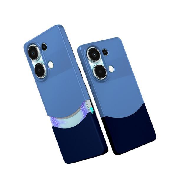 Xiaomi Redmi Note 13 Pro 4G Uyumlu Çift Katmanlı Mıknatıslı İnce Slim Kapak - Image 1
