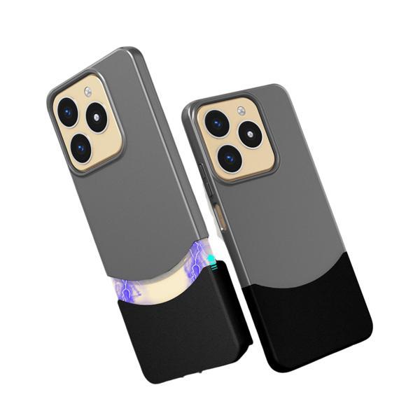 Realme Note 60 Uyumlu Çift Katmanlı Mıknatıslı İnce Slim Kapak - Image 1