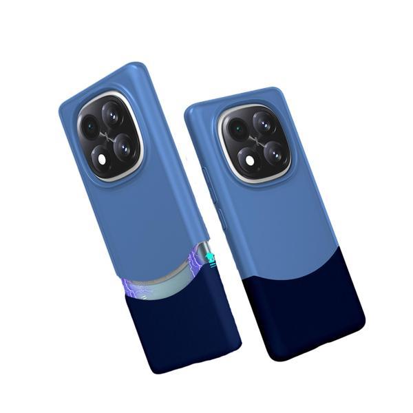 Xiaomi Redmi Note 14  Pro 5G Uyumlu Çift Katmanlı Mıknatıslı İnce Slim Kapak - Image 1