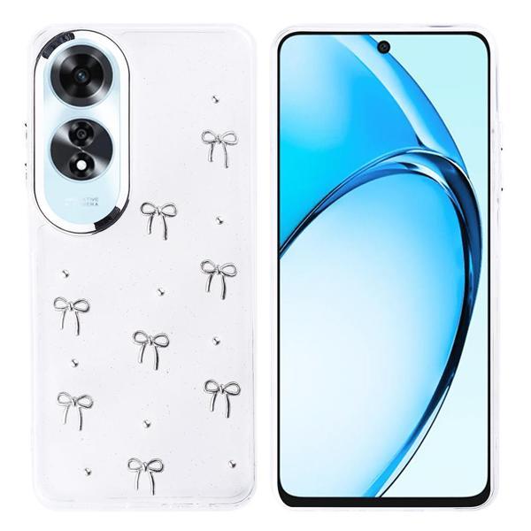 Oppo A60 Uyumlu Kamera Korumalı Kiraz-Fiyonk Figürlü Silikon Kapak - Image 1
