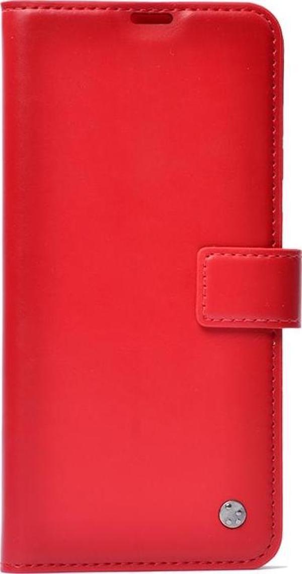 Xiaomi Redmi Note 9 4G Uyumlu Deri Görünümlü Cüzdanlı Standlı Kapaklı Kılıf - Image 1