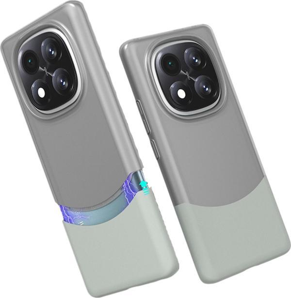 Xiaomi Redmi Note 14  Pro Plus Uyumlu Çift Katmanlı Mıknatıslı İnce Slim Kapak - Image 1