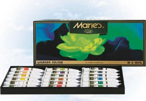 Maries Guaj Boya 7318B 18'li 12 ml - Image 1