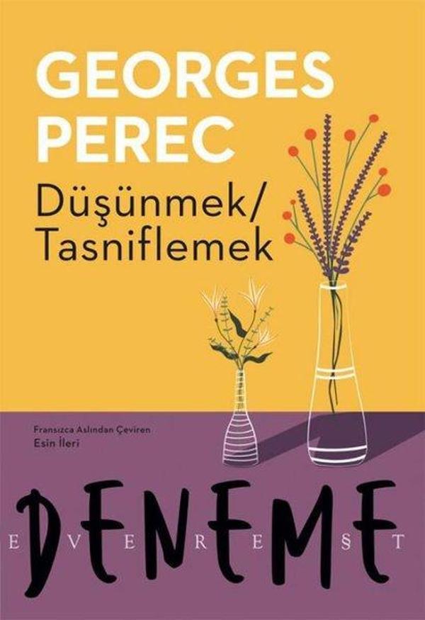 Düşünmek Tasniflemek - Everest Yayınları - Image 1