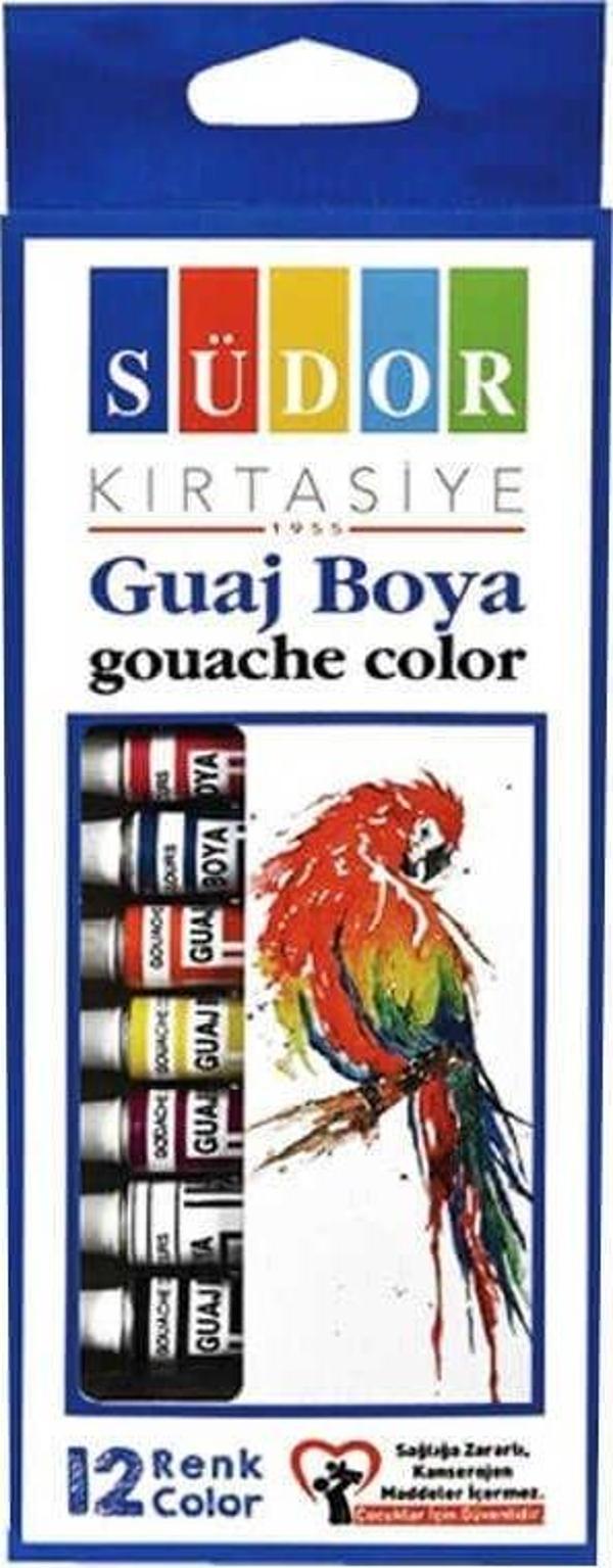 Südor 575 Guaj Boya Seti 12'li Tüp - Image 1
