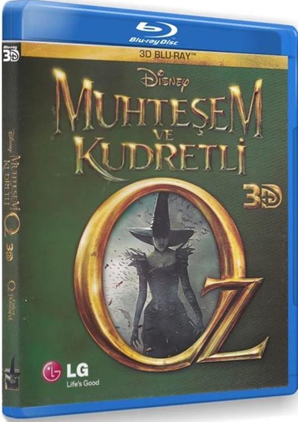 Muhteşem ve Kudretli Oz 3D - Oz The Great and Powerful 3D ( Türkçe Dublaj ) ( Ambalajında - Sıfır ) 3D Blu-Ray Disc - Image 1