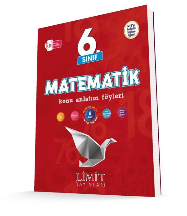 Limit 2026 6. Sınıf Matematik Konu Anlatım Föyleri Güncel Müfredat - Limit Yayınları - Image 1