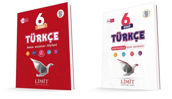 Limit 2026 6. Sınıf Türkçe Konu Anlatım + Soru Bankası Seti 2 Kitap Güncel Müfredat - Limit Yayınları - Image 1