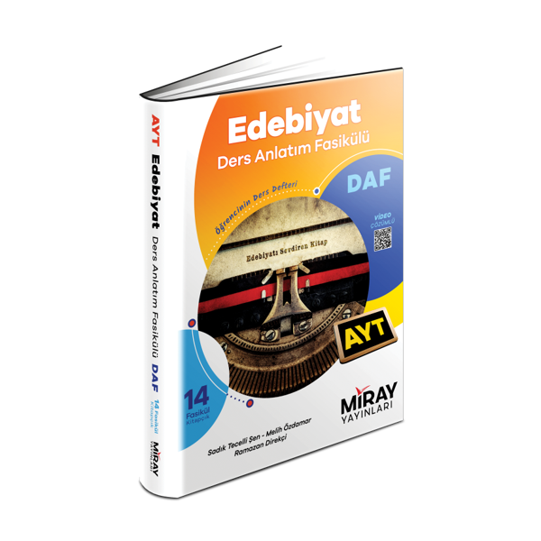 Miray 2024 Ayt Edebiyat Ders Anlatım Fasikülleri - Miray Yayınları - Image 1