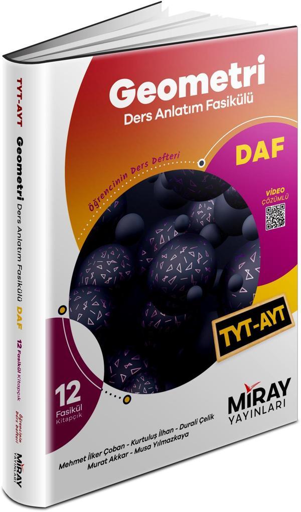 Miray 2024 Tyt Ayt Geometri Ders Anlatım Fasikülleri - Miray Yayınları - Image 1