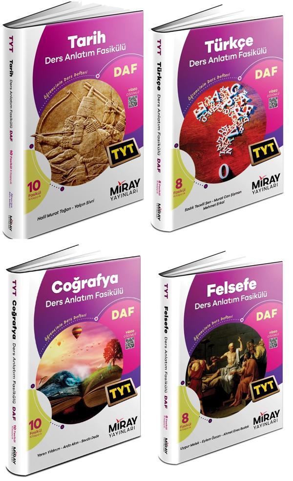Miray 2025 Tyt Sözel Ders Anlatım Fasikülleri Seti 6 Kitap - Miray Yayınları - Image 1